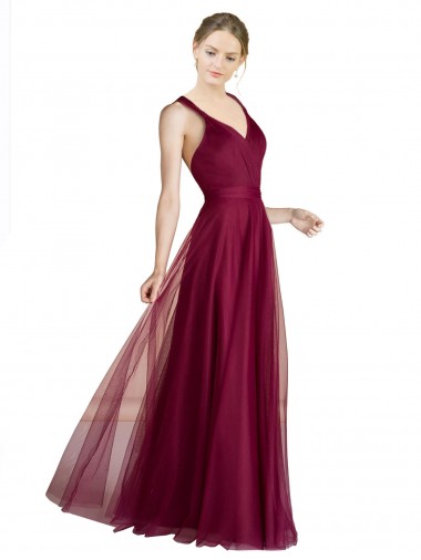 Sweetheart Sleeveless Open Back A-Line Bridesmaid Dress Edinburgh